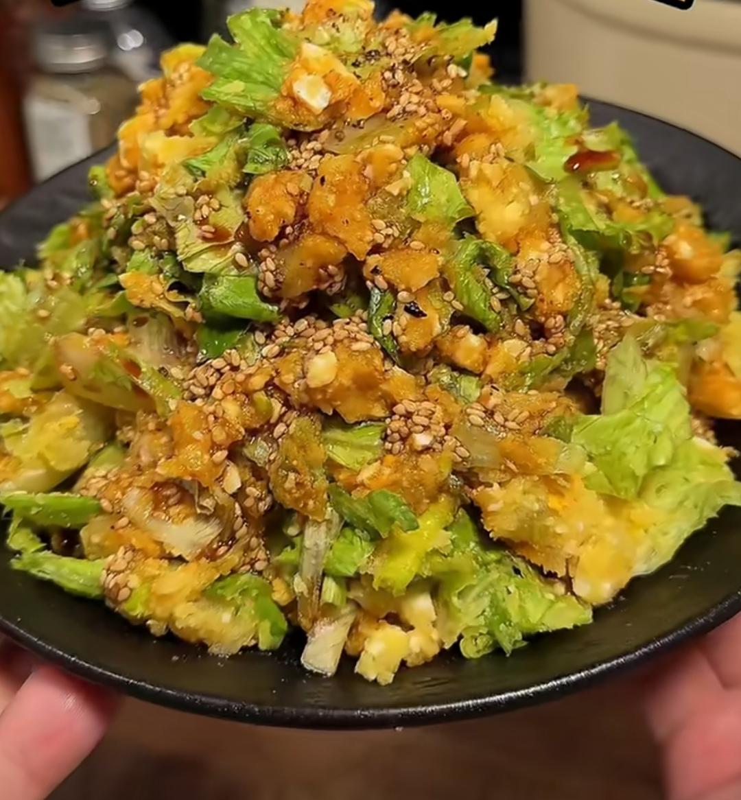 土豆泥生菜沙拉的做法