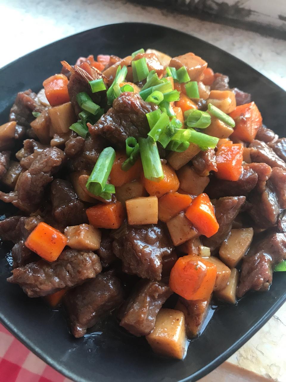 牛肉杏鲍菇