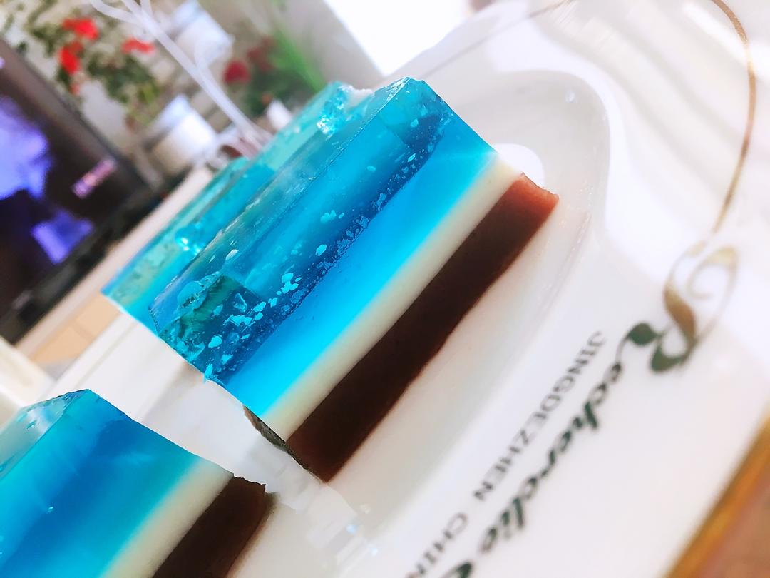 很有七夕style的星空羊羹