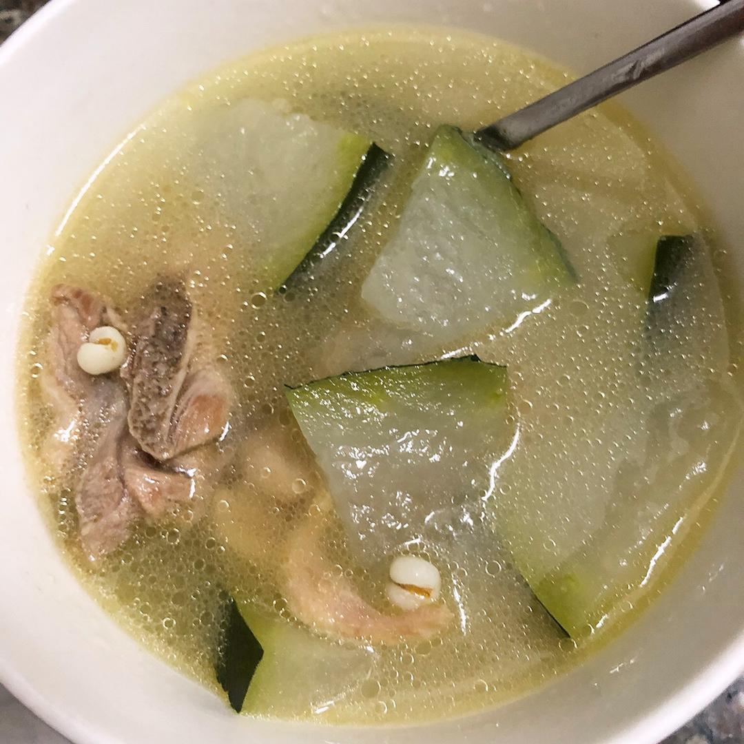 薏米冬瓜煲鸭汤