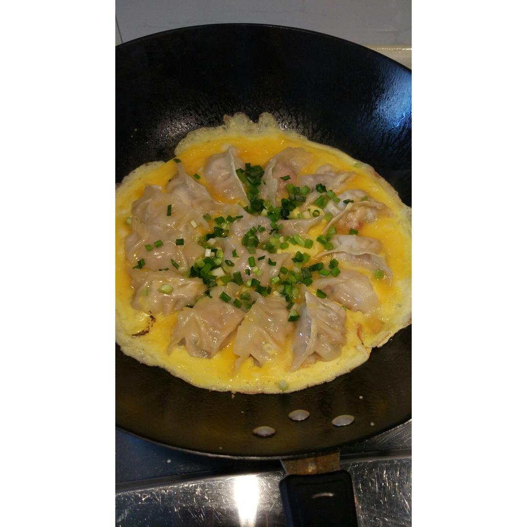 鸡蛋煎饺（零失败）