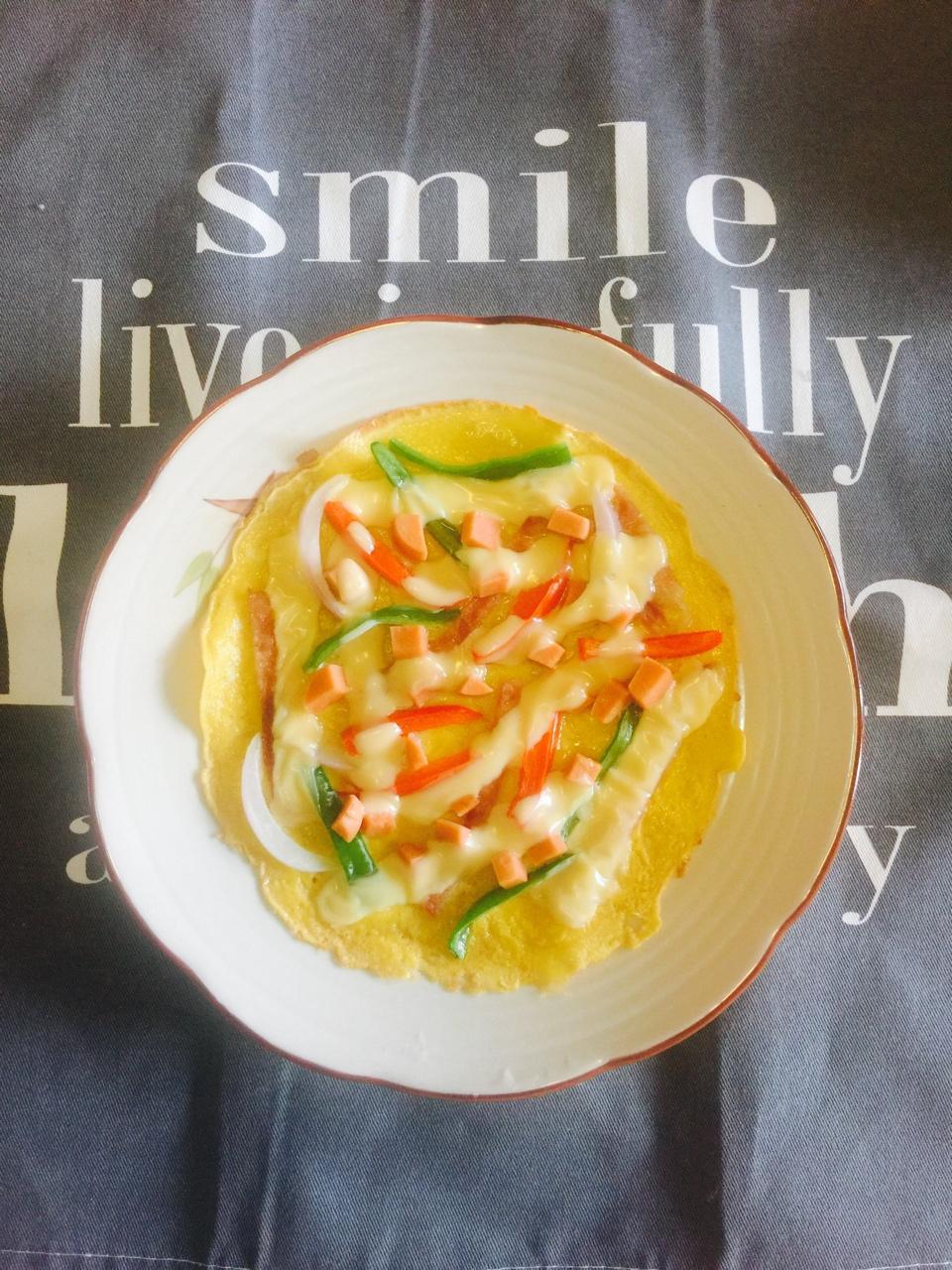 披萨蛋（快速早餐）