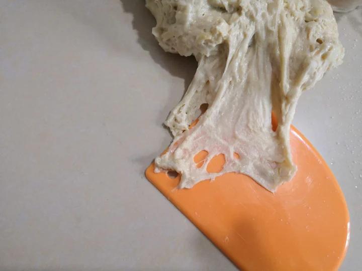 轻松揉出手套膜的水合法揉面