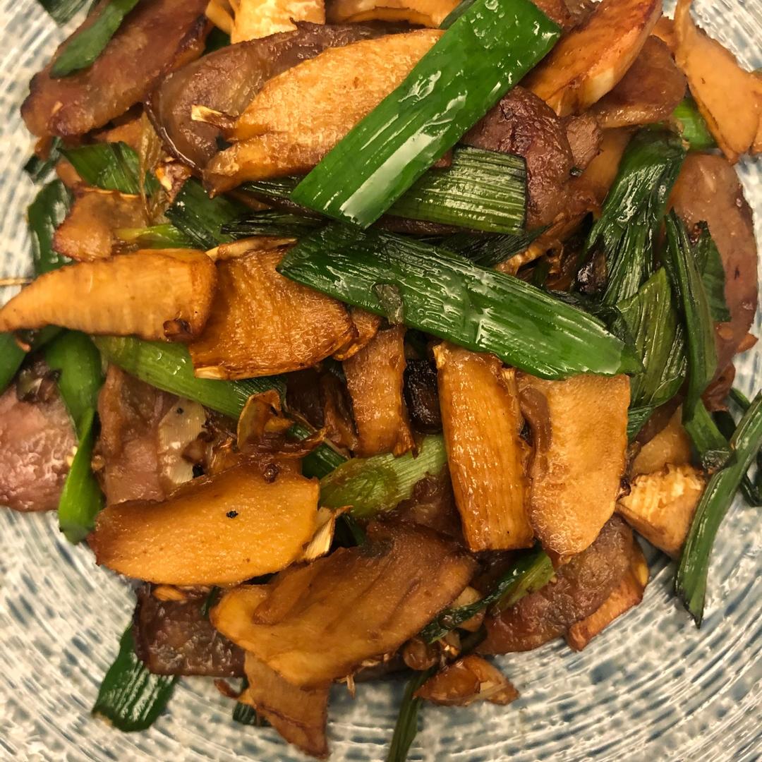 ㊙️腊味‼️冬笋炒腊肠‼️鲜香美味