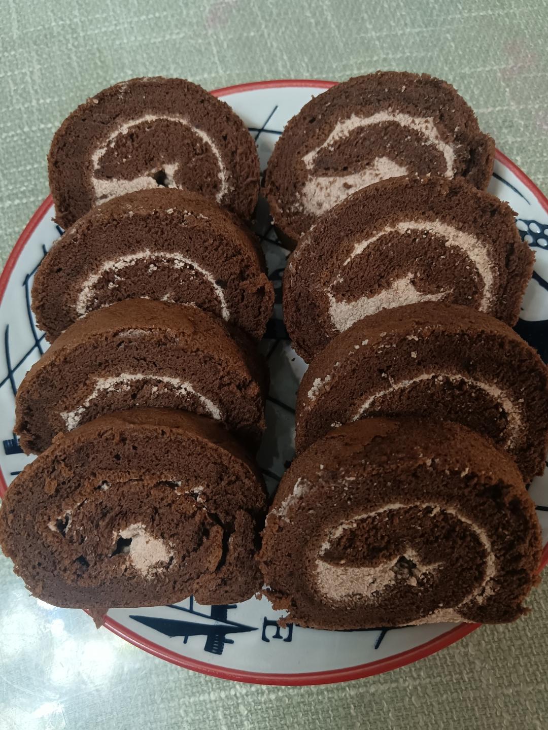 可可蛋糕卷