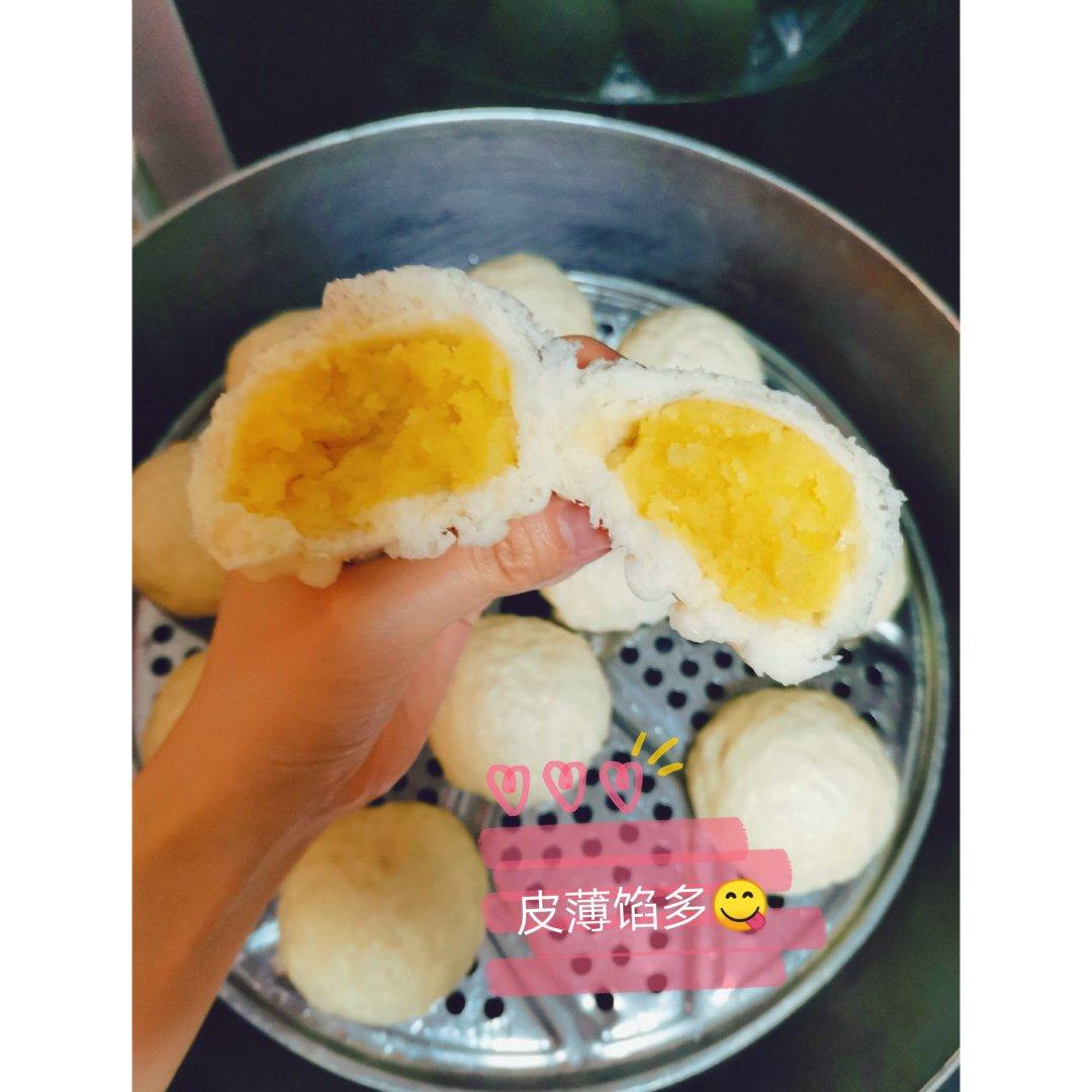 奶黄馅儿和奶黄包