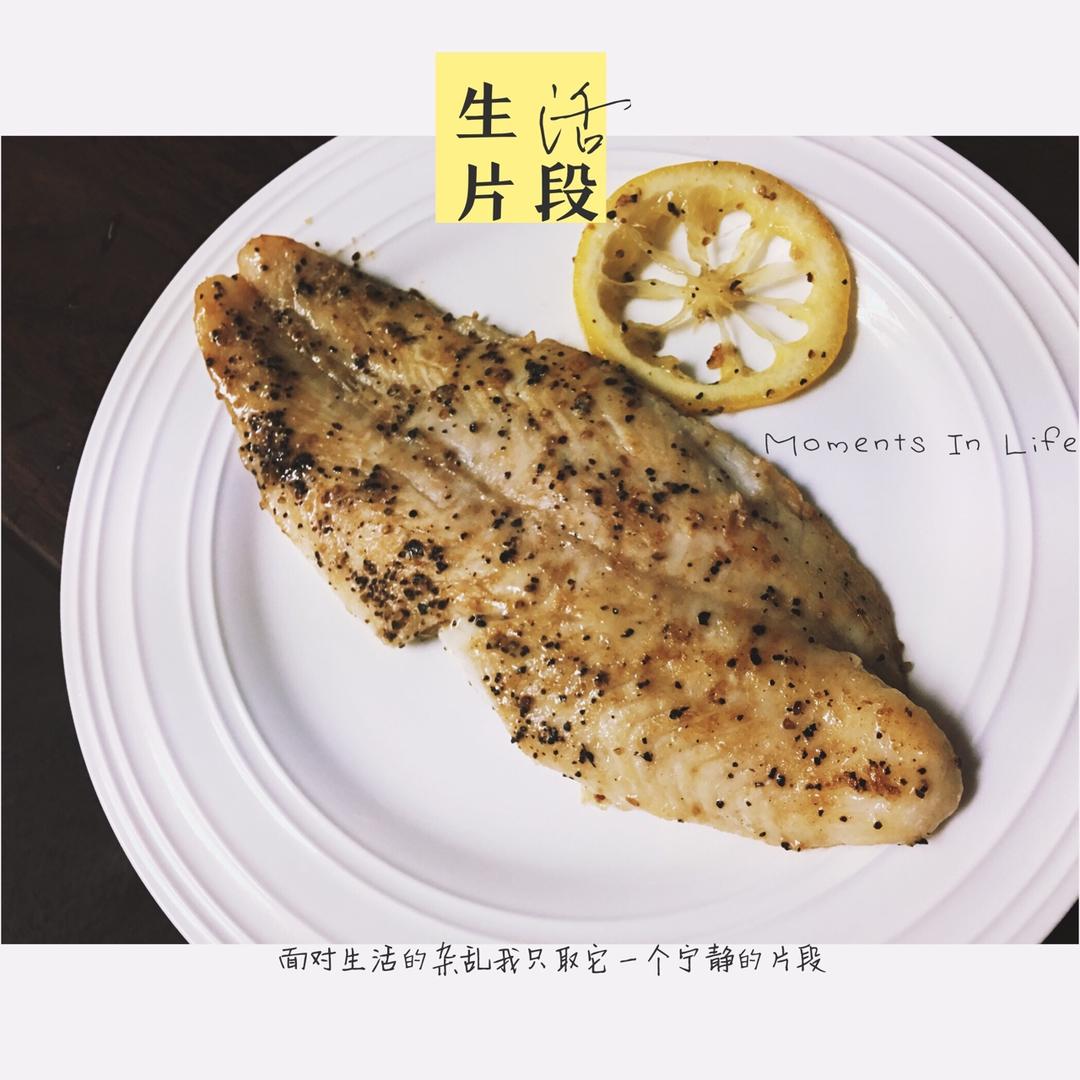 香煎龙利鱼——fit食谱系列