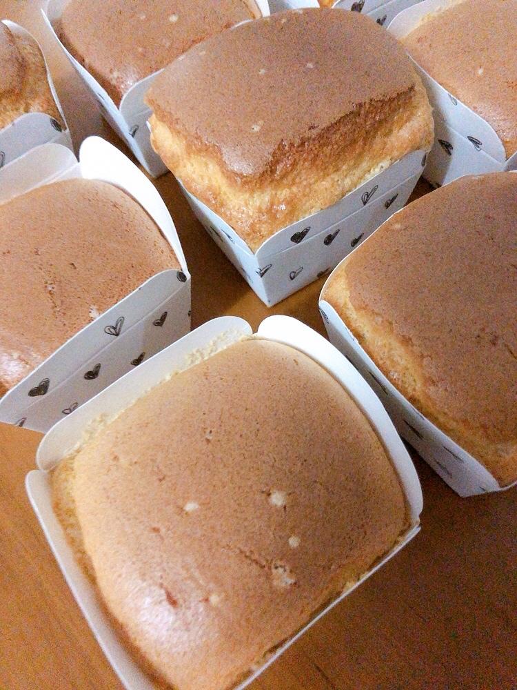 不开裂不回缩古早味纸杯蛋糕