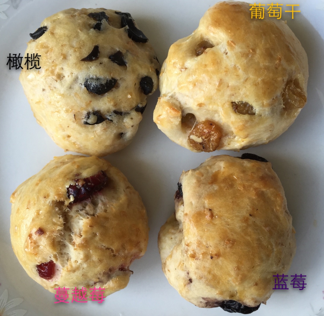 葡萄干司康（酵母版）
