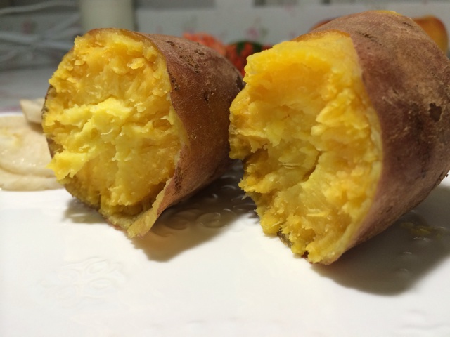 微波炉烤红薯