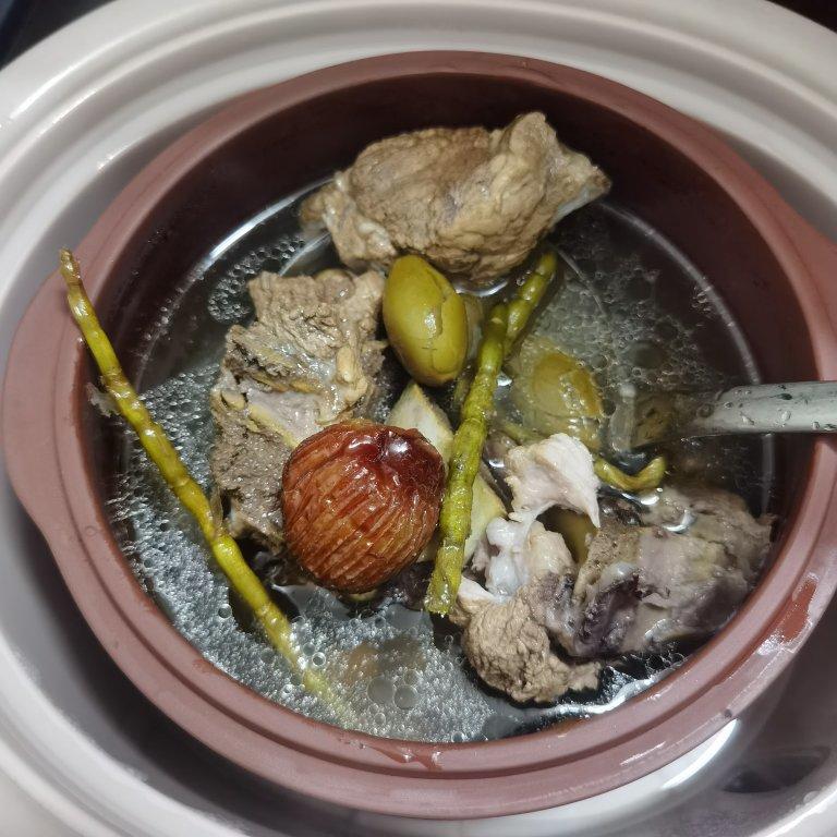 甜青橄榄汤