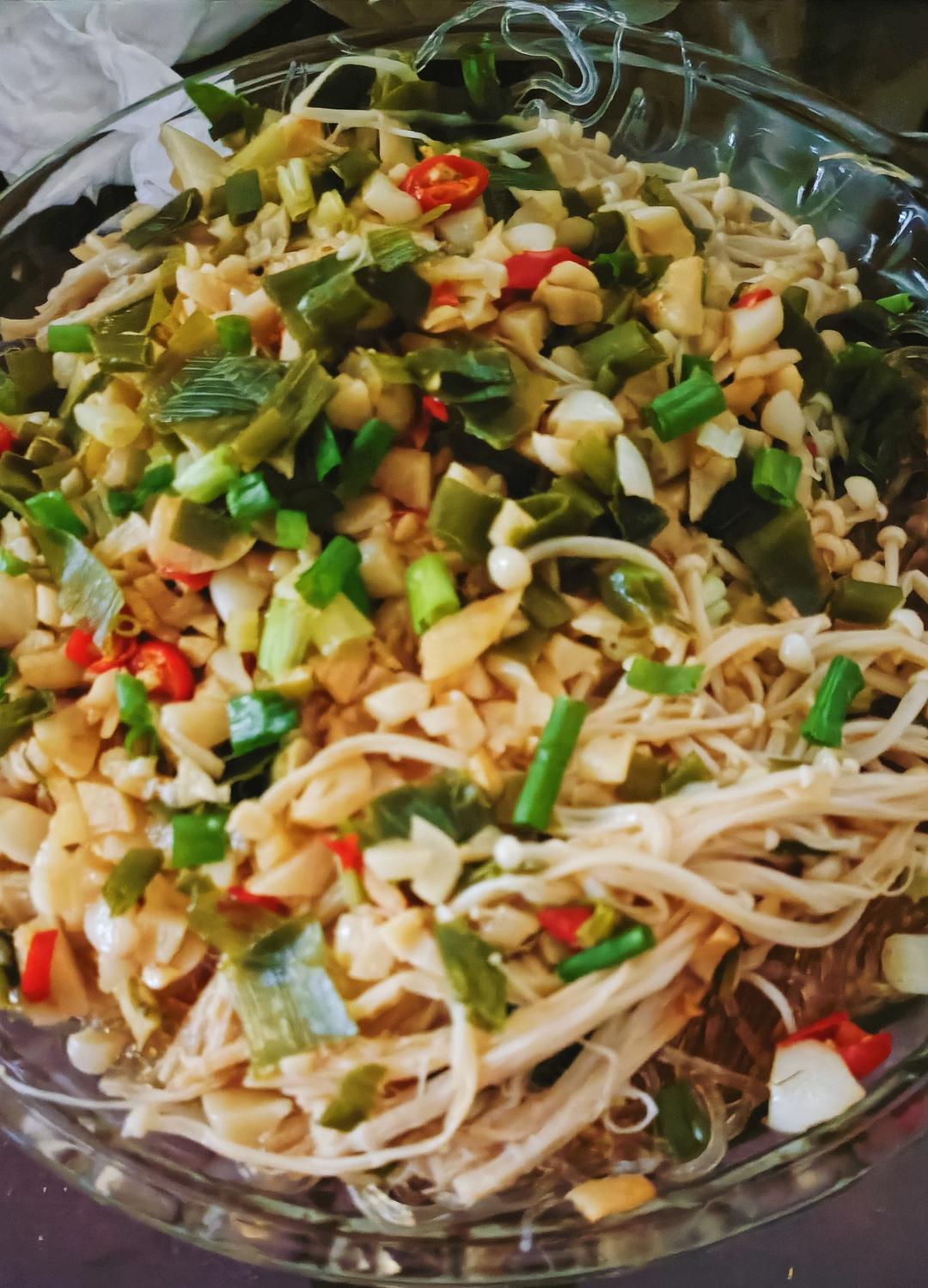 蒜蓉粉丝金针菇