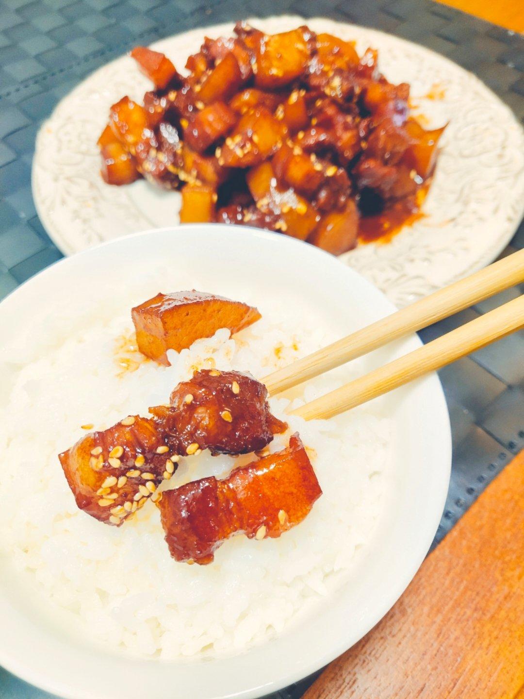 超下饭的【红酒】红烧肉