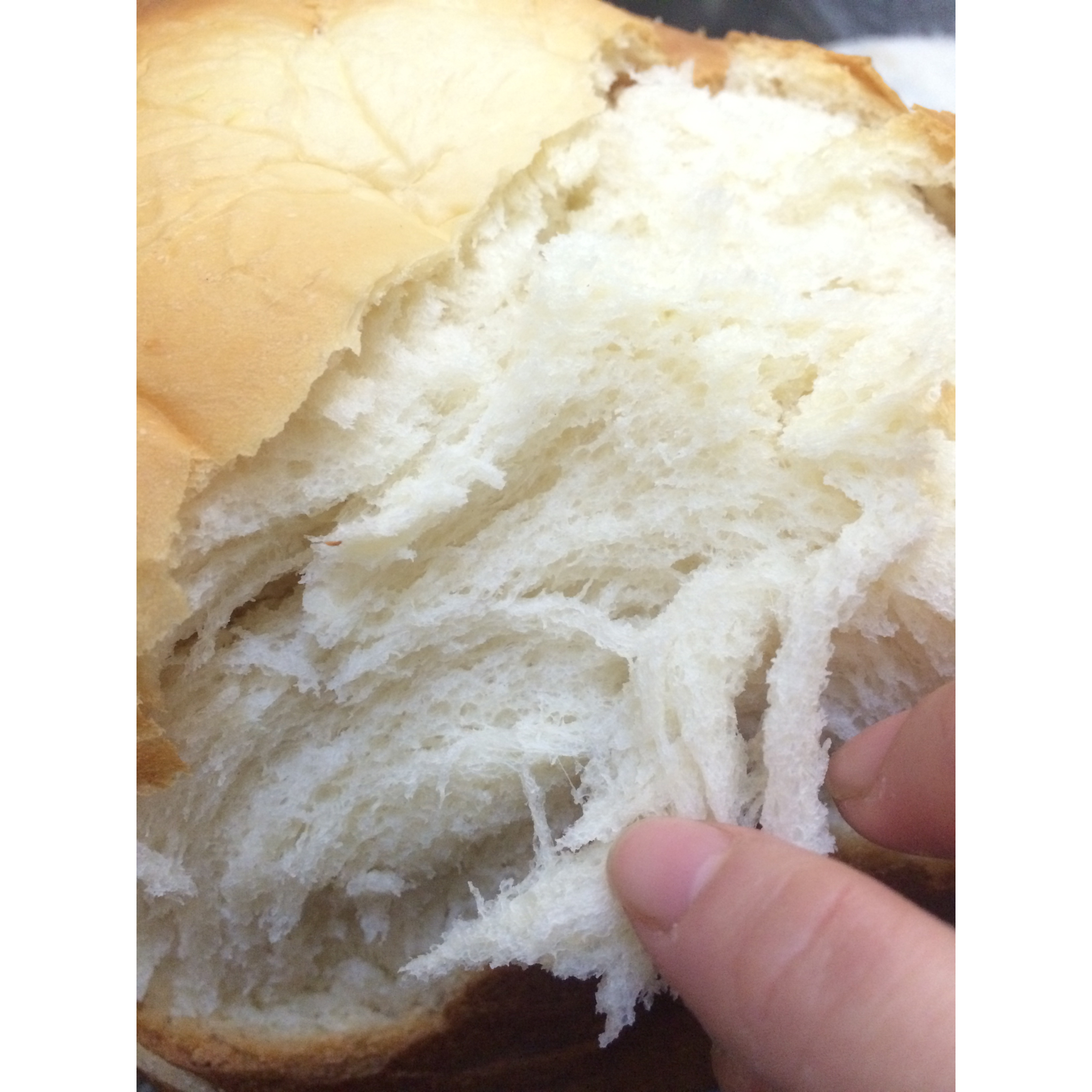 北海道蛋白吐司——面包机版（消灭淡奶油）