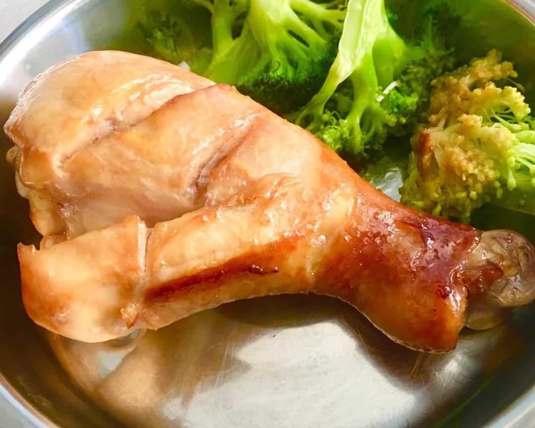 宝宝可以吃的蜜汁烤鸡腿的做法