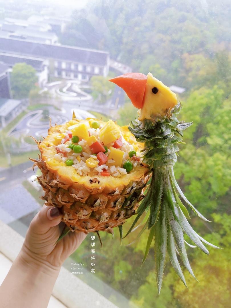 第一次•鹦鹉菠萝炒饭