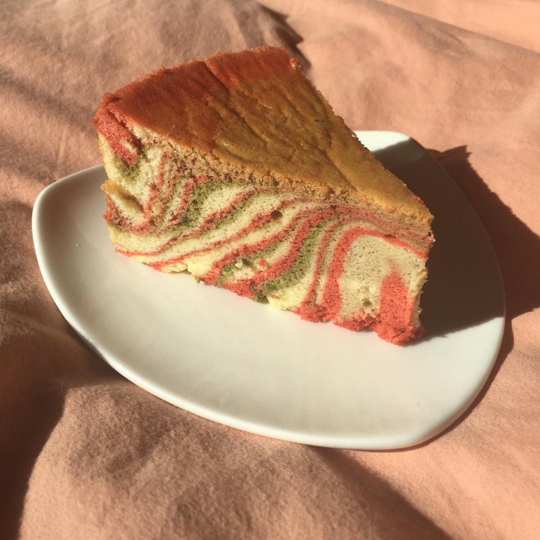 “老公”炫彩戚风蛋糕