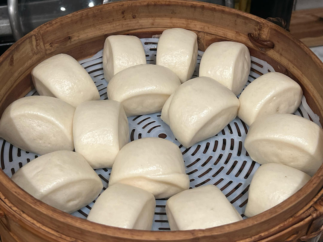 一发奶香小馒头，口感特别好！