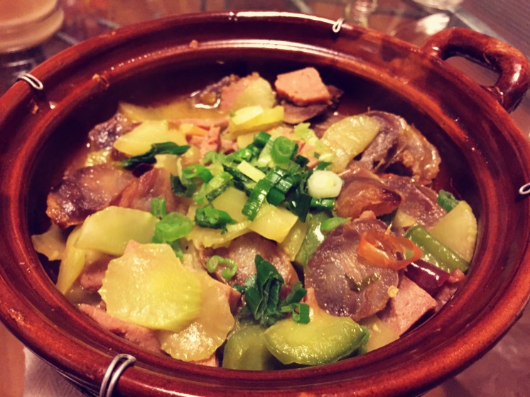 干锅莴笋腊肉