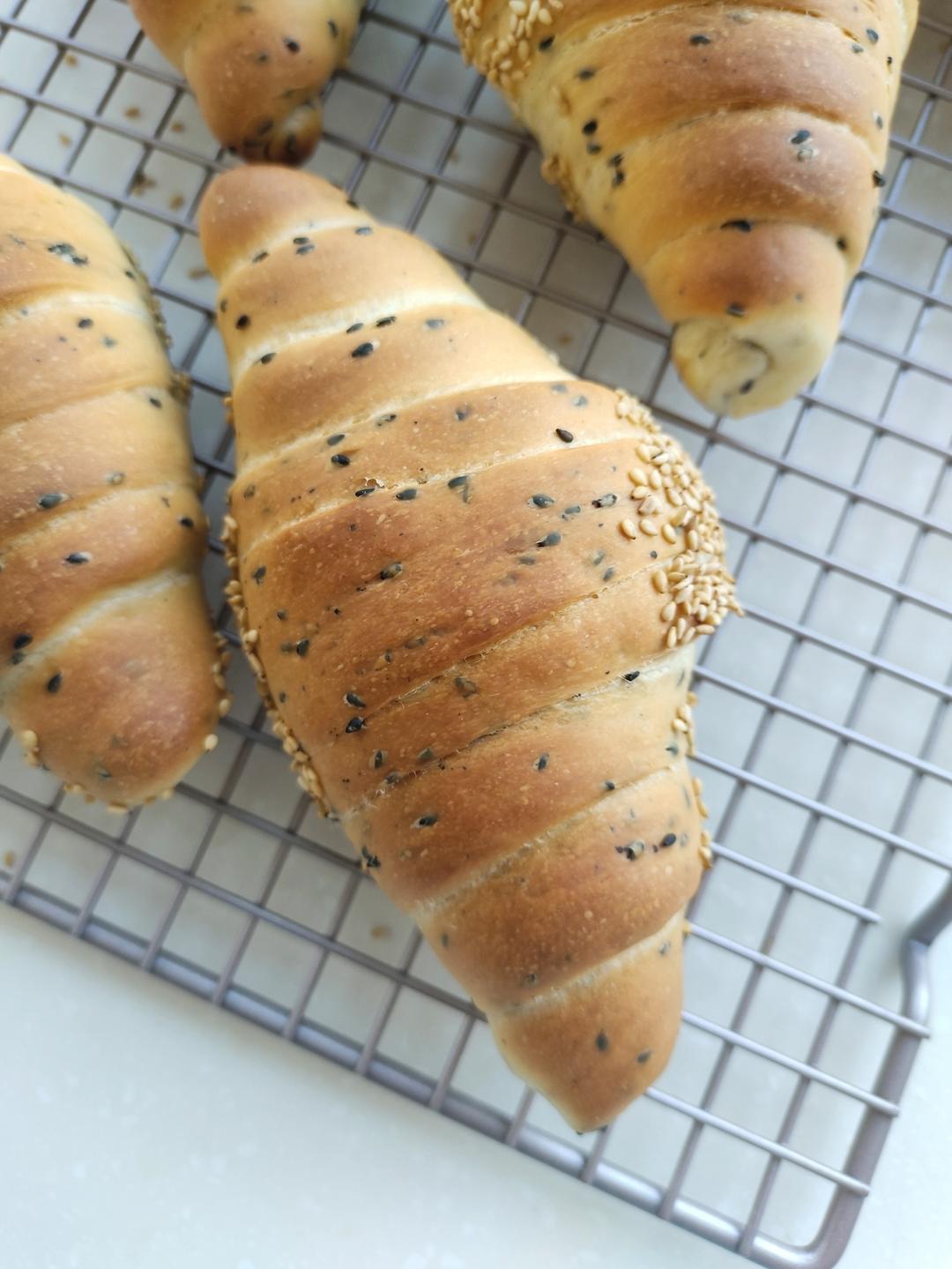 这个芝麻海盐卷我真的太爱了，你们赶紧做起来！