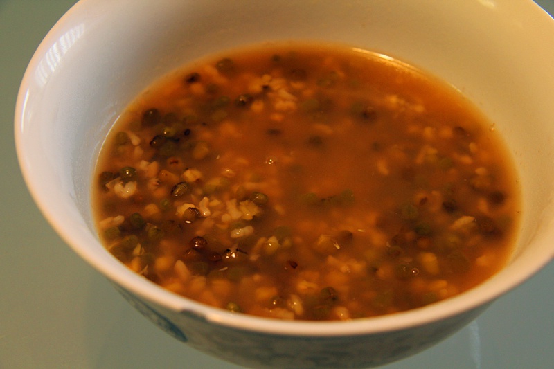 电饭锅简便绿豆汤