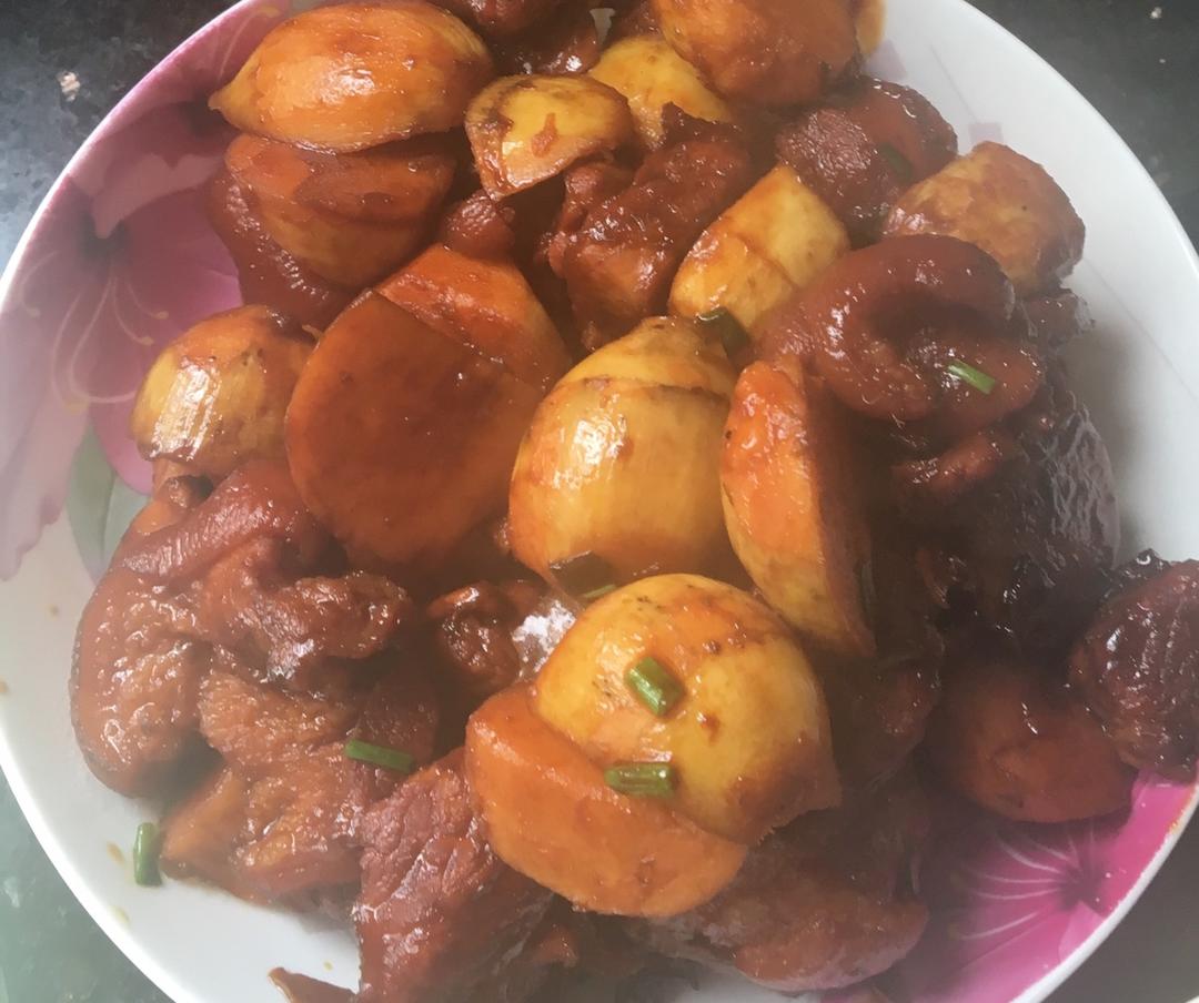 茨菇紅燒肉