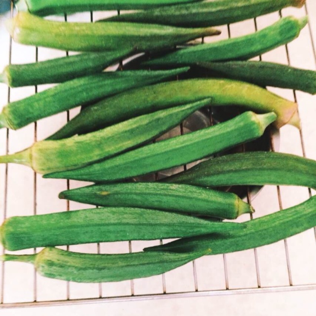 盐烤秋葵