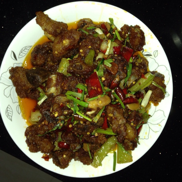 香辣干锅排骨