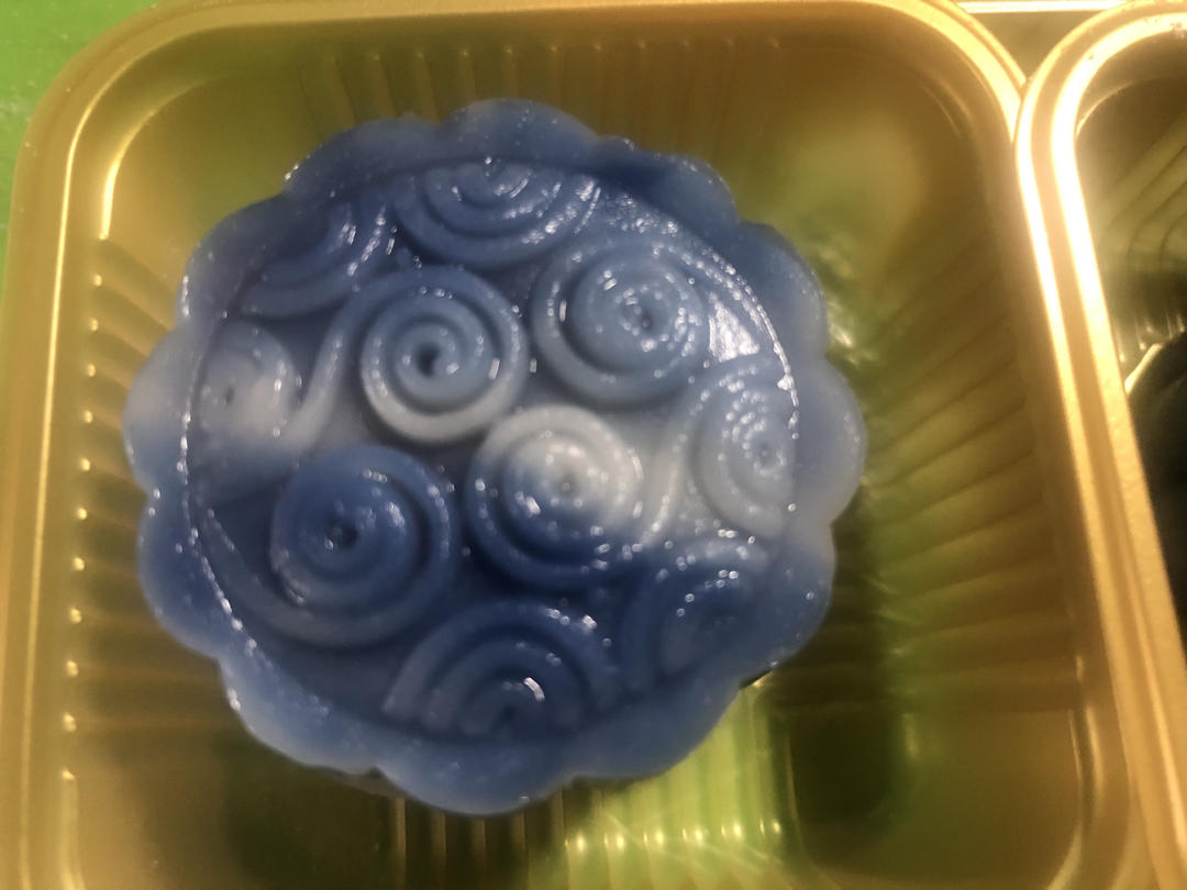 青花瓷冰皮月饼