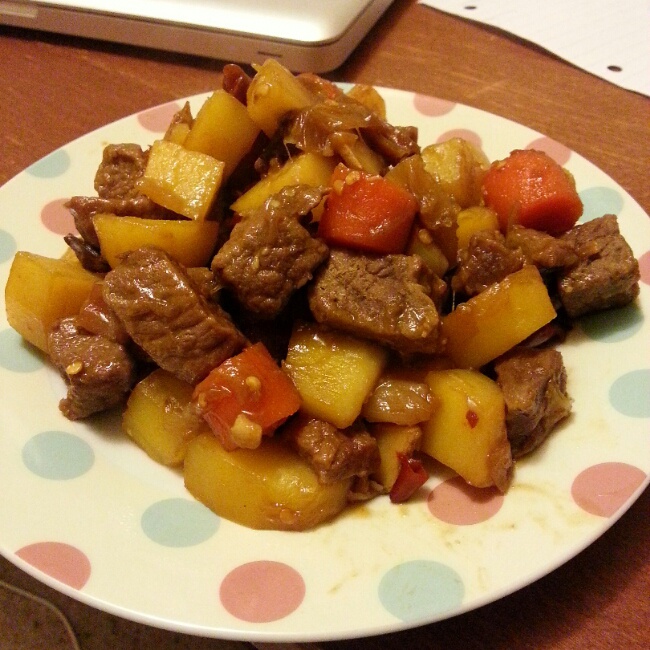 土豆烧牛肉