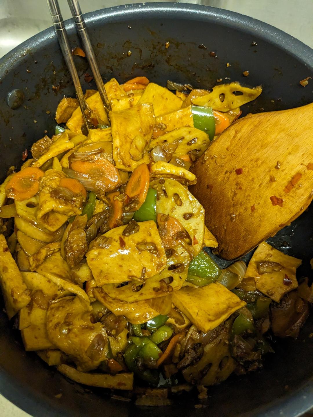 干锅千叶豆腐