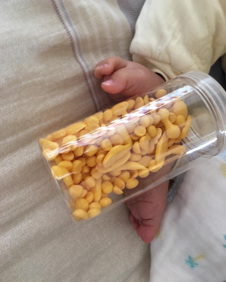 宝宝辅食系列～蛋黄溶豆