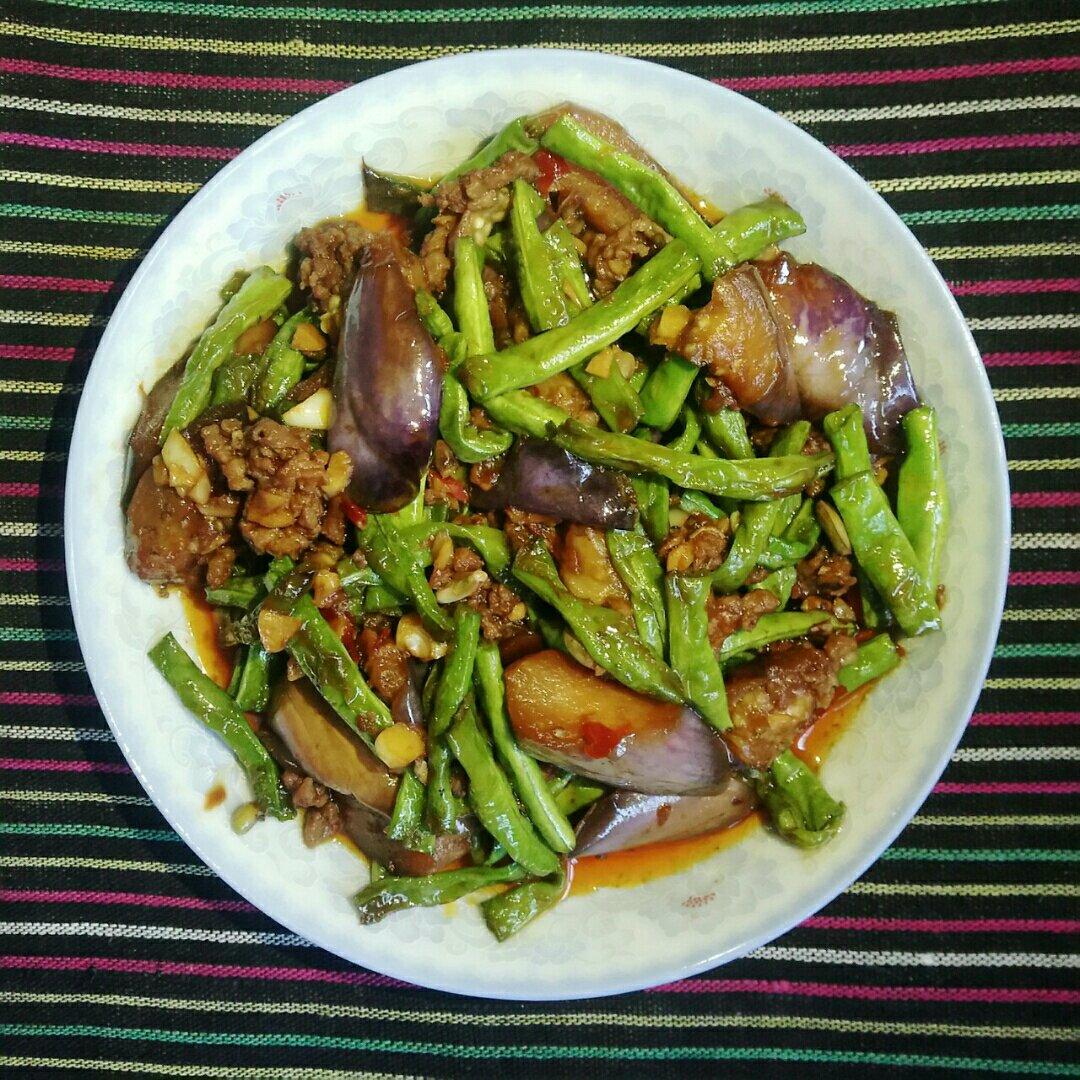 茄子豆角（米饭杀手系列一）