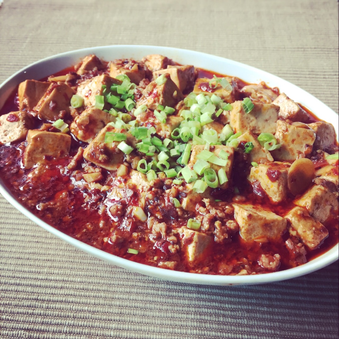 红烧肉末豆腐