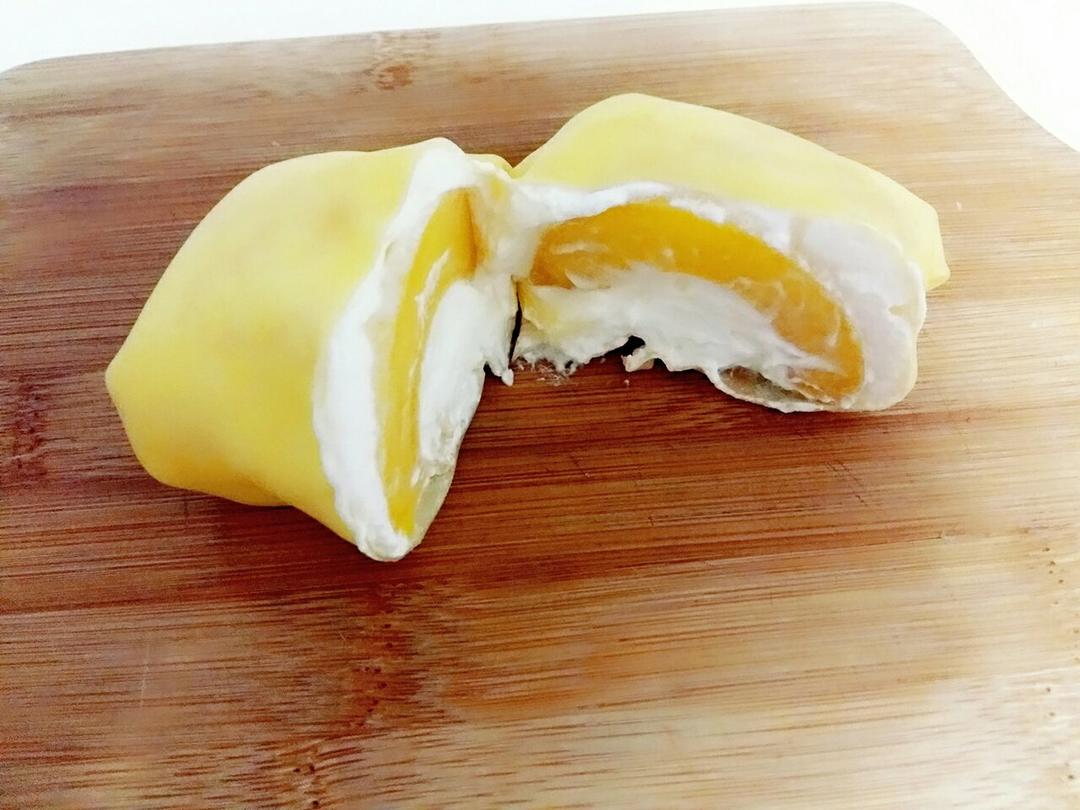 糖饭619做的黄桃班戟