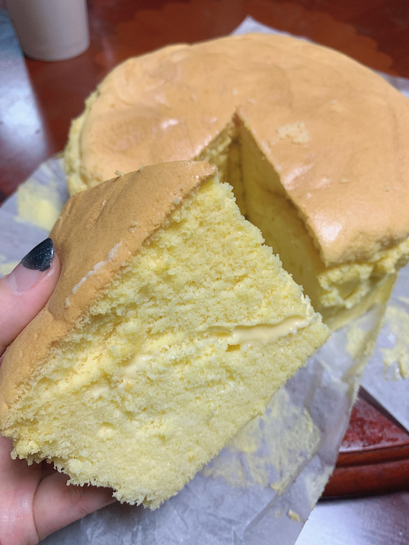 古早蛋糕—港式芝士流心蛋糕