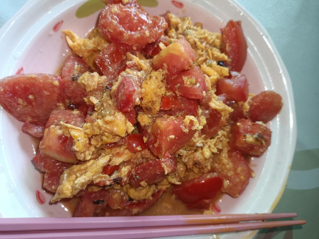 西红柿炒鸡蛋