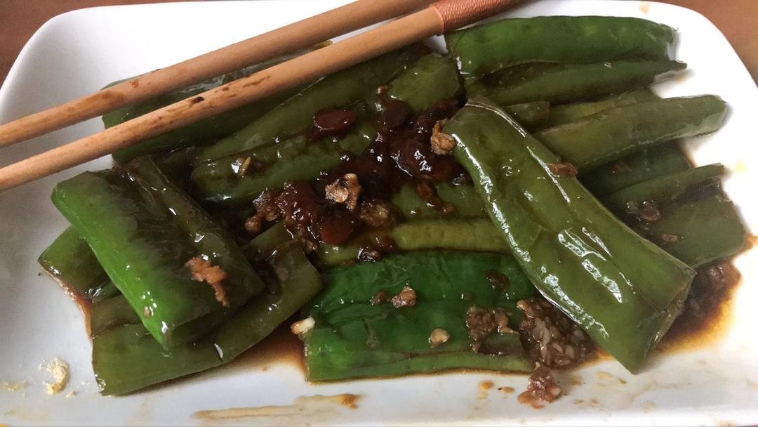 快手菜：虎皮尖椒