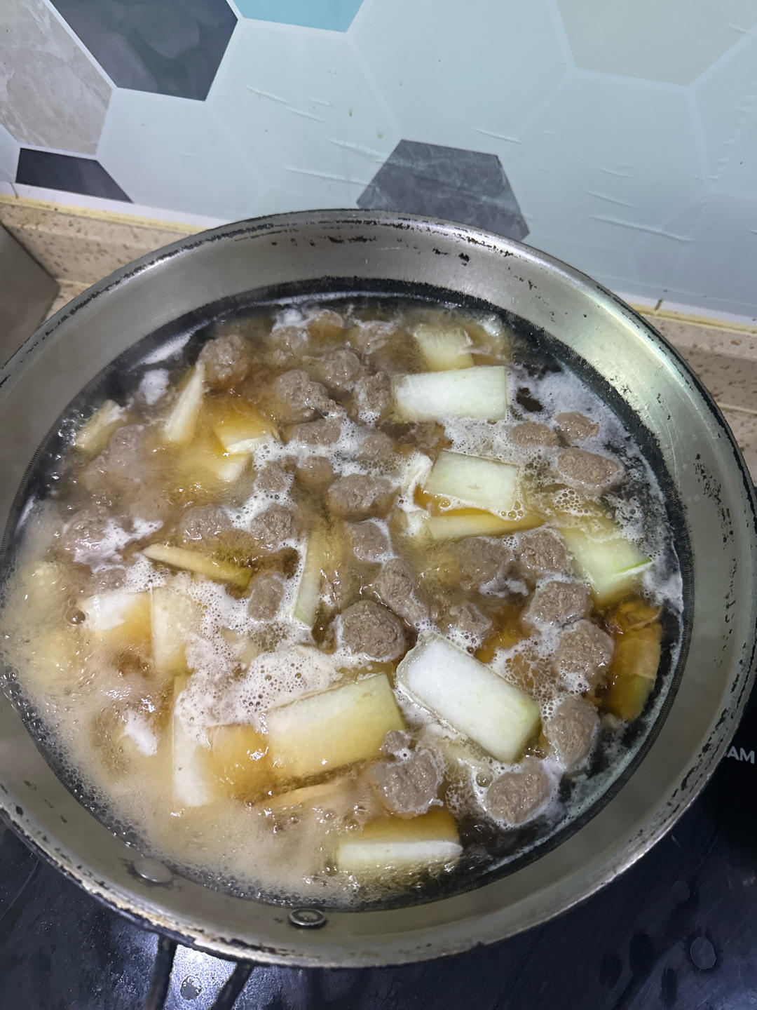 羊肉丸子冬瓜汤