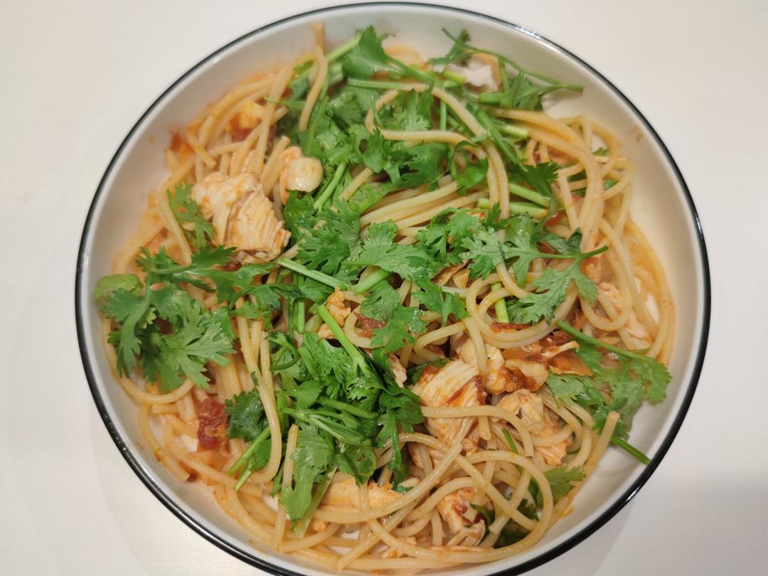 番茄鸡胸肉意大利面🍝