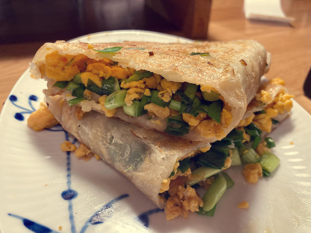 韭菜盒子(不用自己擀皮)