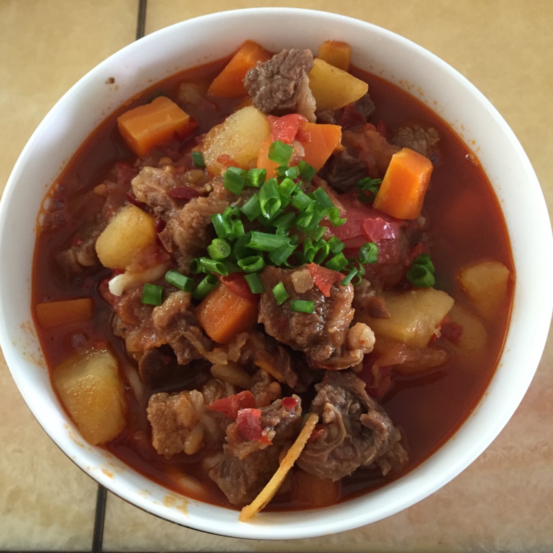 【红烧牛肉面】