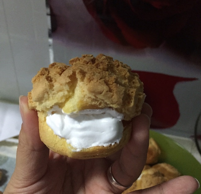 十分美味的酥皮泡芙