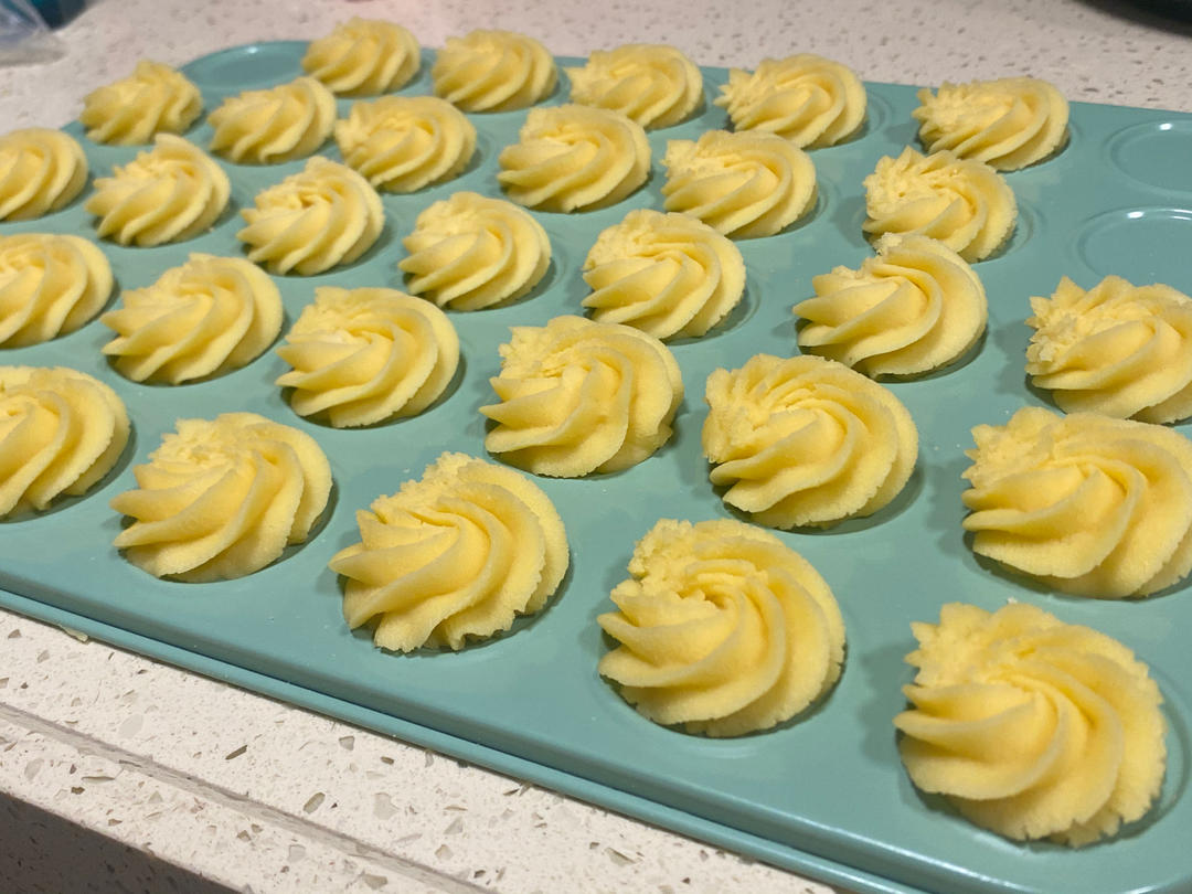 零失败花纹超级立体的黄油曲奇