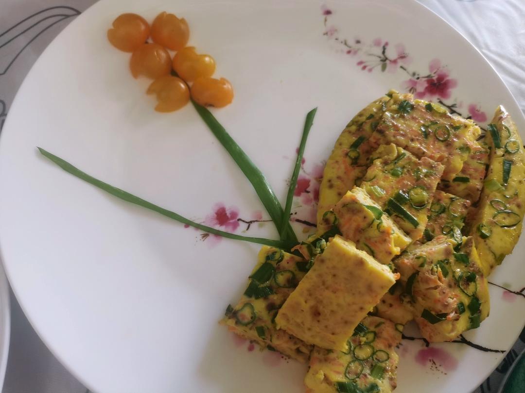松软香嫩的西红柿鸡蛋饼