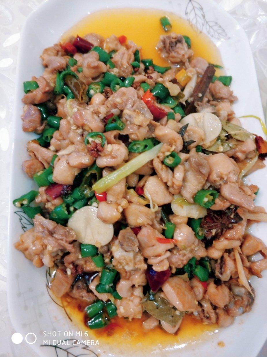 双椒兔丁（重口味江湖菜）
