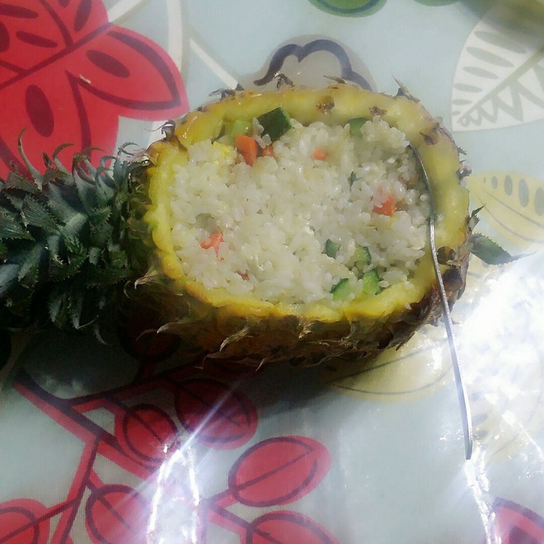 培根菠萝饭