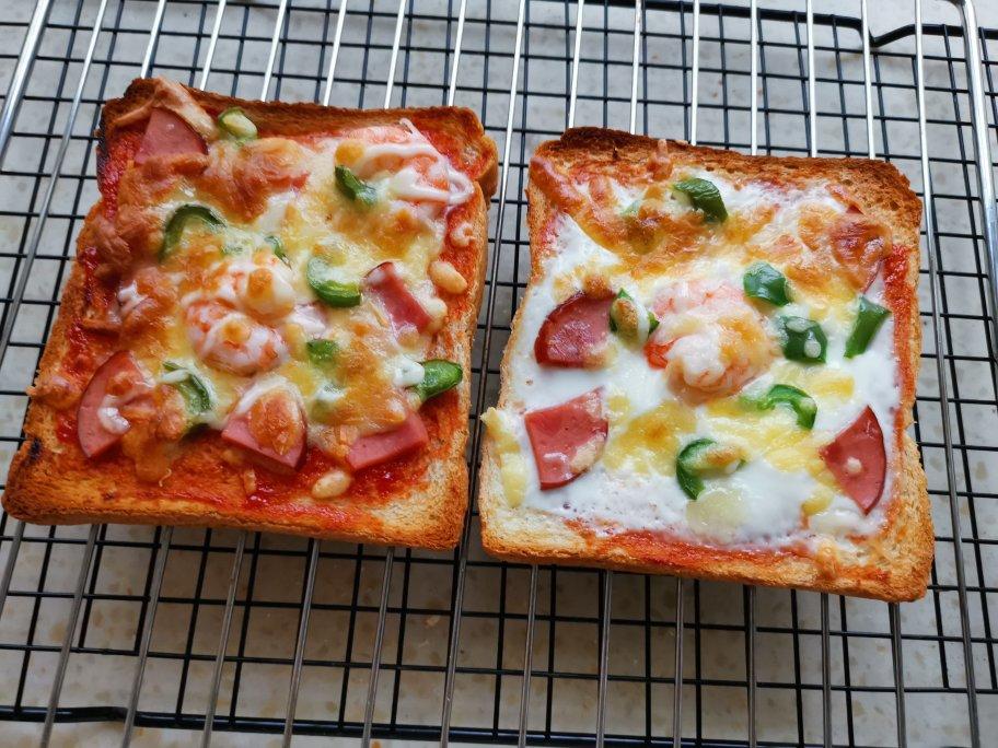超好吃面包披萨🍕