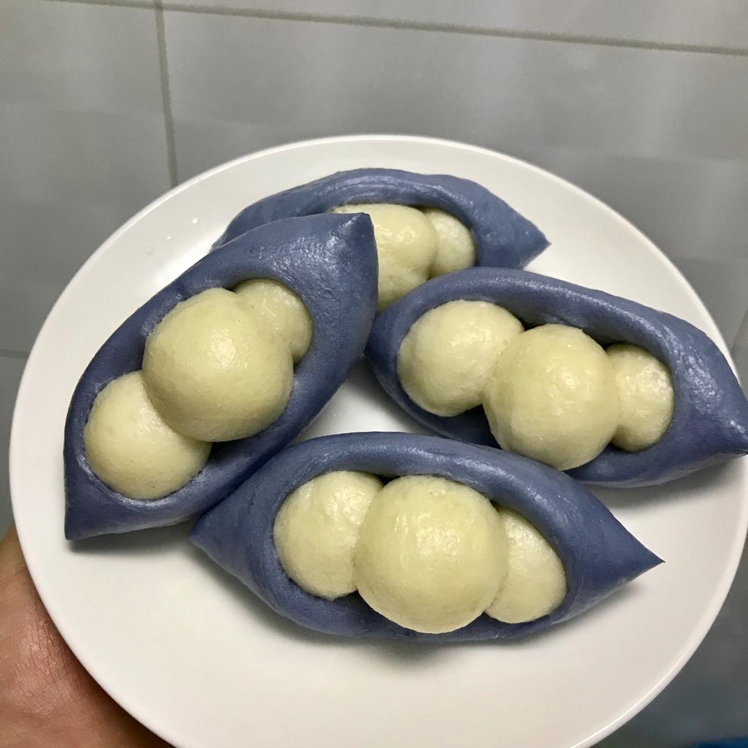 豌豆荚馒头