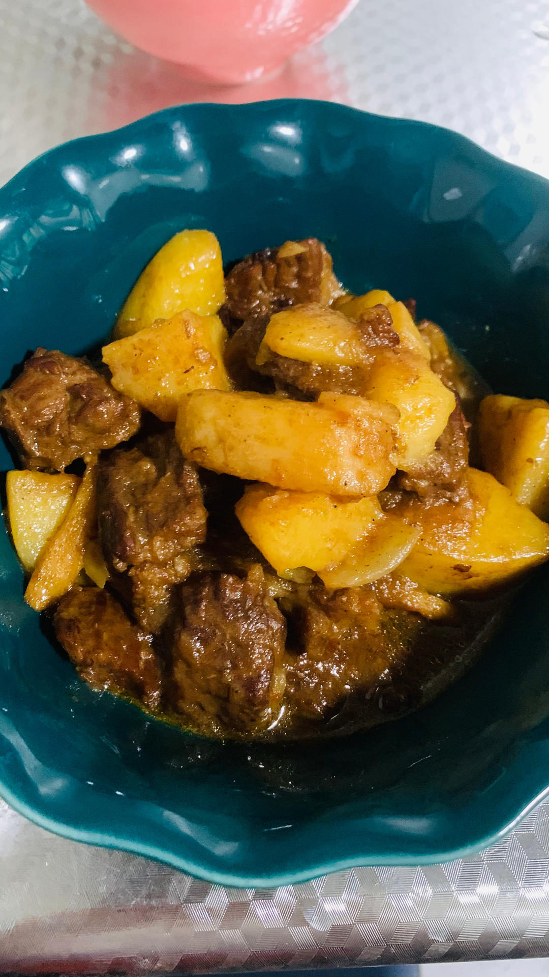 沙沙土豆胡萝卜炖牛肉